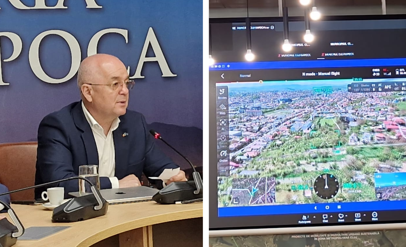 VIDEO Vor fi clujenii spionati de Boc cu drona de 40000 de euro Ce poate de fapt observa noua achizitie a primariei Nimeni nu este mai presus de lege