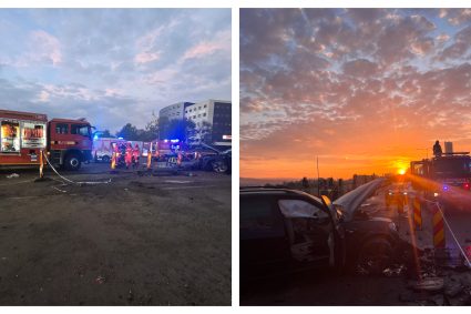 cum s a produs accidentul de dimineata de pe calea floresti un sofer alcoolic a lovit parapetul cu masina cinci persoane au fost duse la spital