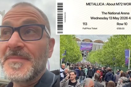 fostul director al anpc a fost inselat cu biletul la concertul metallica