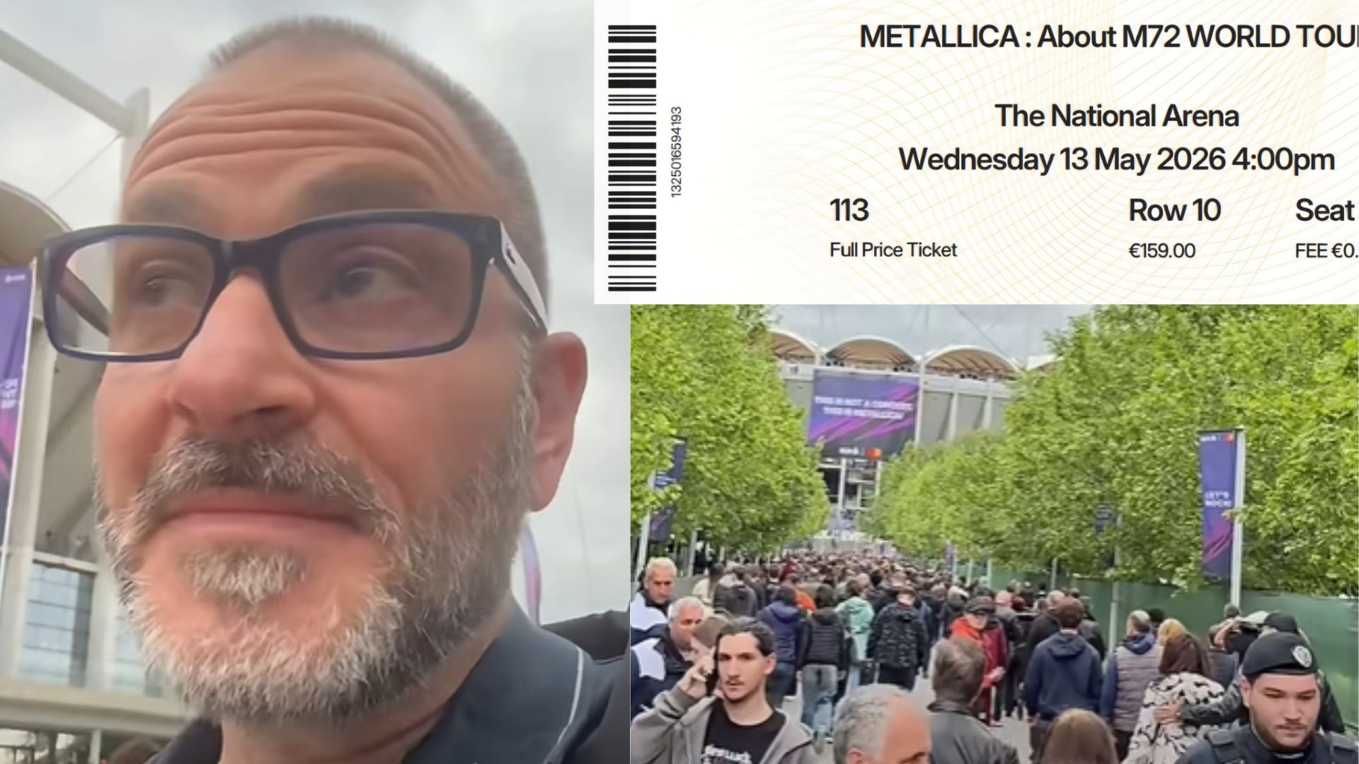 fostul director al anpc a fost inselat cu biletul la concertul metallica