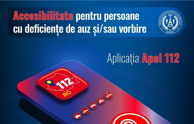 Aplicatia 112 pentru persoanele cu deficiente de auz si vorbire este acum accesibila la nivel national