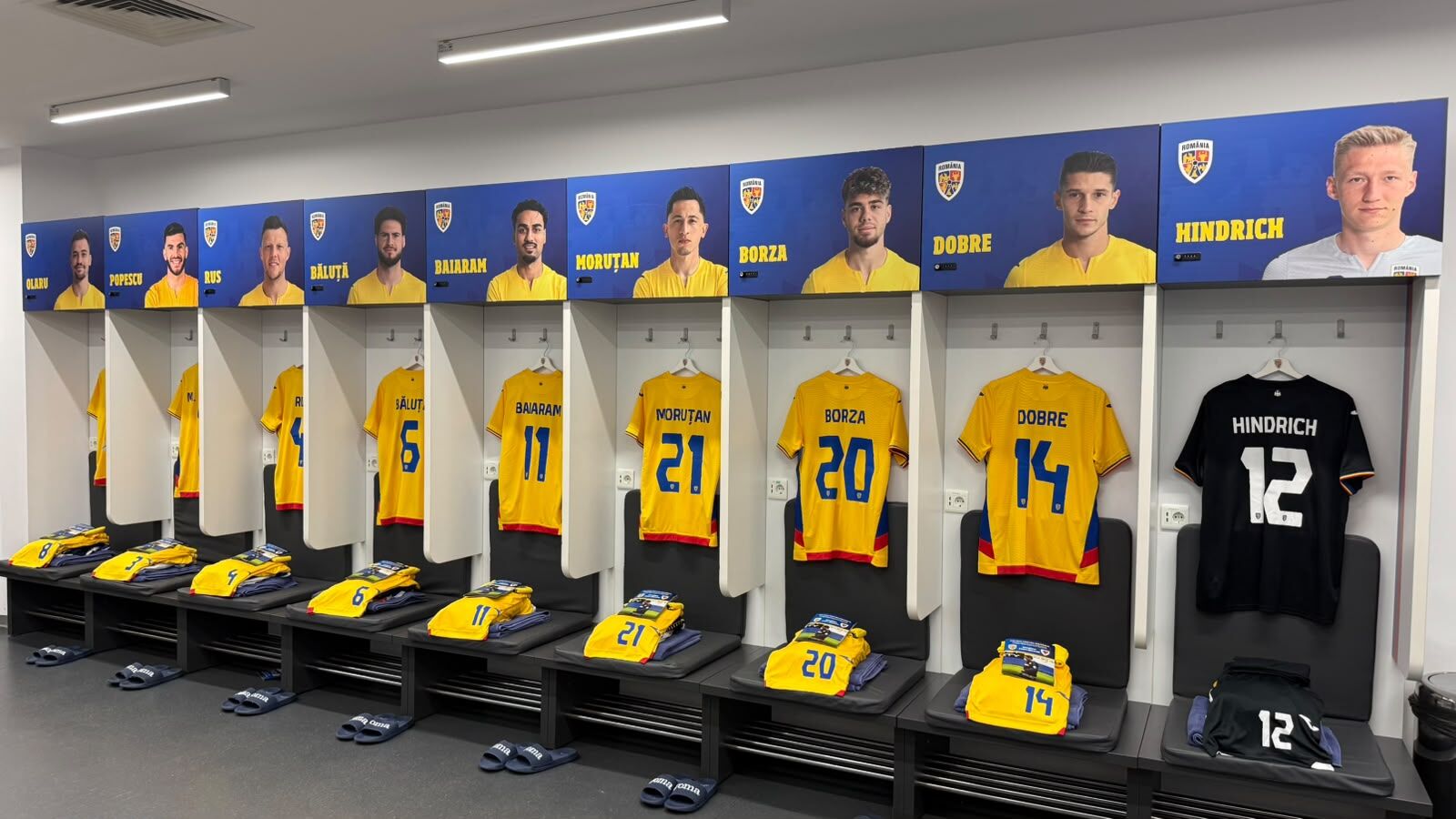 Componena echipei pentru meciul de pregatire Romania Tara Galilor