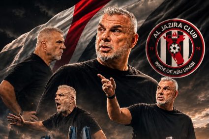 Cosmin Olăroiu, prezentat oficial ca antrenor al echipei Al-Jazira din Emiratele Arabe Unite. Contract valabil până în 2028.