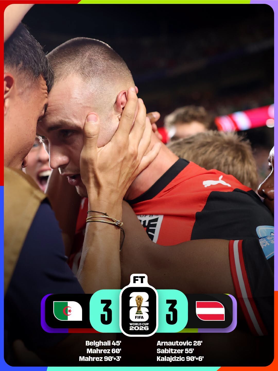 Cupa Mondiala Austria Algeria 3 3 Iranul a fost exclus din competitie