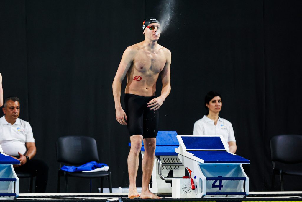 David Popovici a castigat medalia de aur la 100 m liber la Trofeul Settecolli stabilind un nou record al competitiei