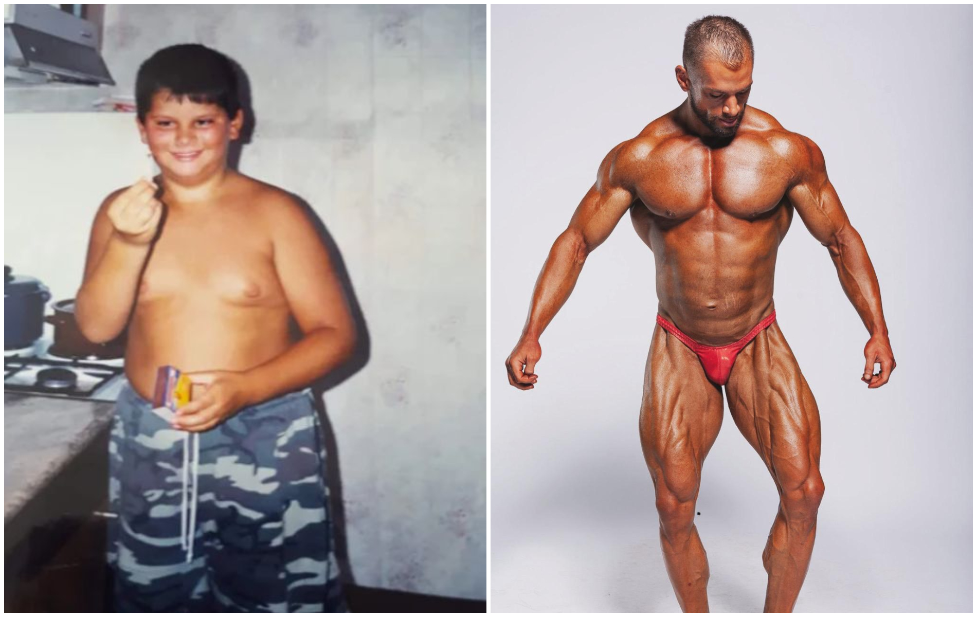 De la un adolescent de 80 de kilograme la campion de culturism Povestea lui Florin Damsha sportiv din Cluj care nota pe Iohannis Basescu si Citu