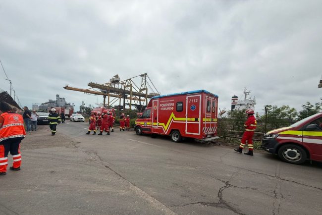 Dosar penal ca urmare a exploziei dronei maritime in Portul Constanta