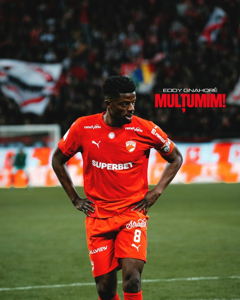 Eddy Gnahore se desparte de Dinamo