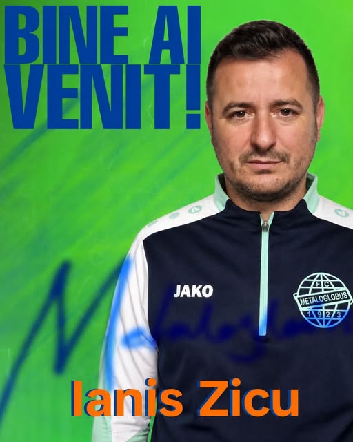 Ianis Zicu revine pe banca tehnica a echipei Metaloglobus