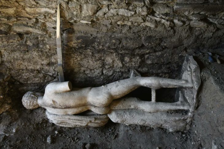 O statuie a zeitei Artemis a fost descoperita in Bulgaria