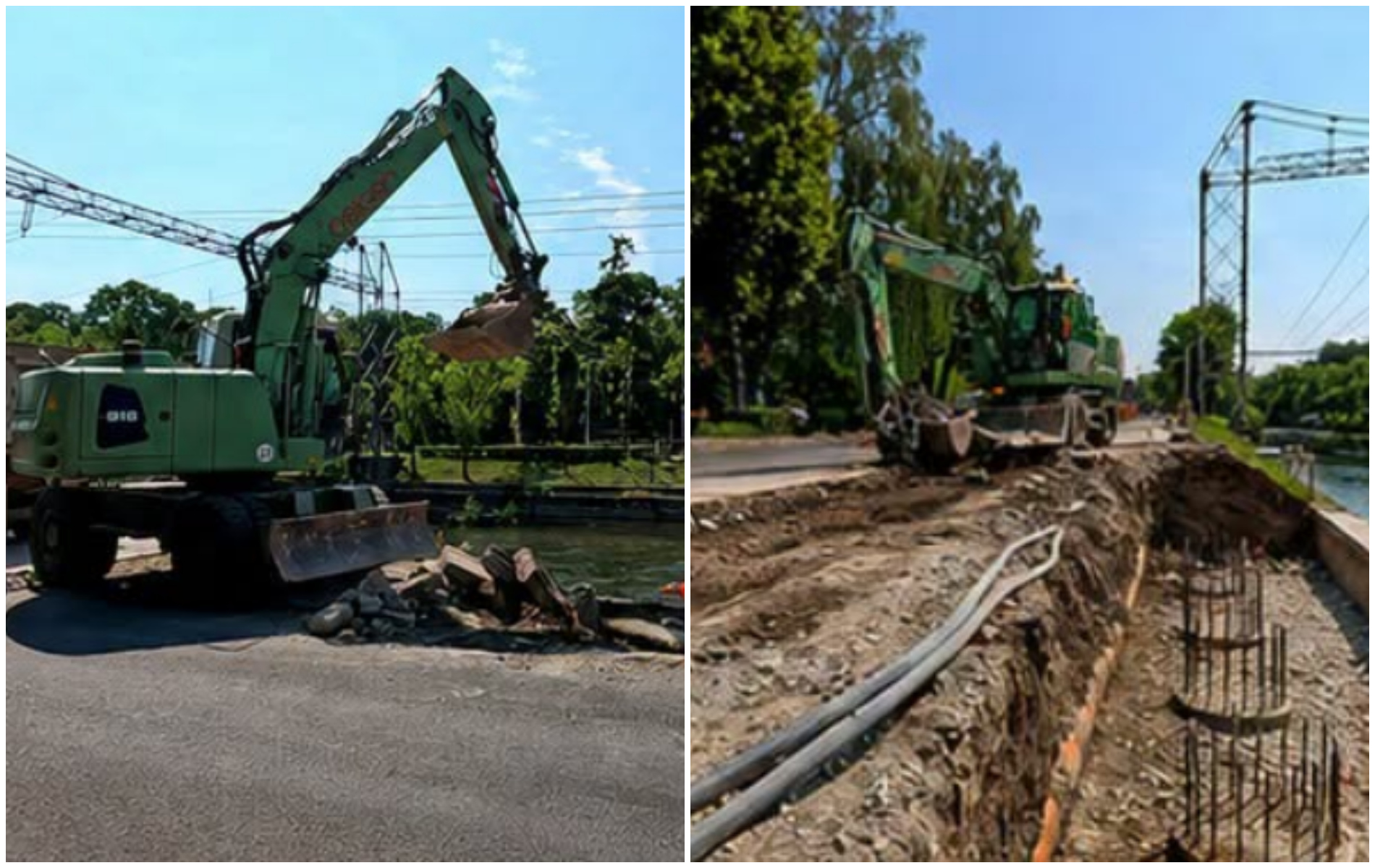 Podul Garibaldi prinde contur Lucrarile la podul provizoriu au ajuns la 30 iar santierul principal va incepe in toamna Anuntul facut de Primaria Cluj Napoca