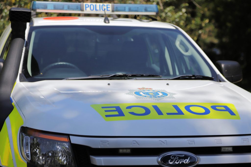 Polista decadata in urma unui accident rutier in timpul interventiei la un alt accident