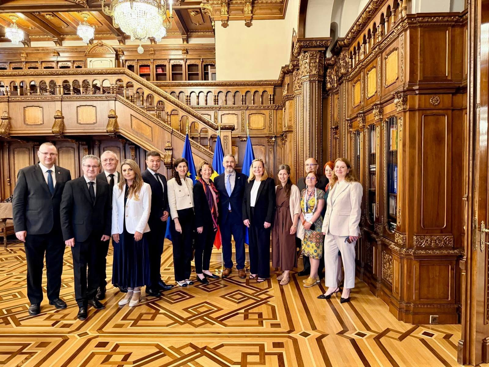 Presedintele Consiliului European pentru Cercetare intalnire semnificativa la Cotroceni cu Nicusor Dan