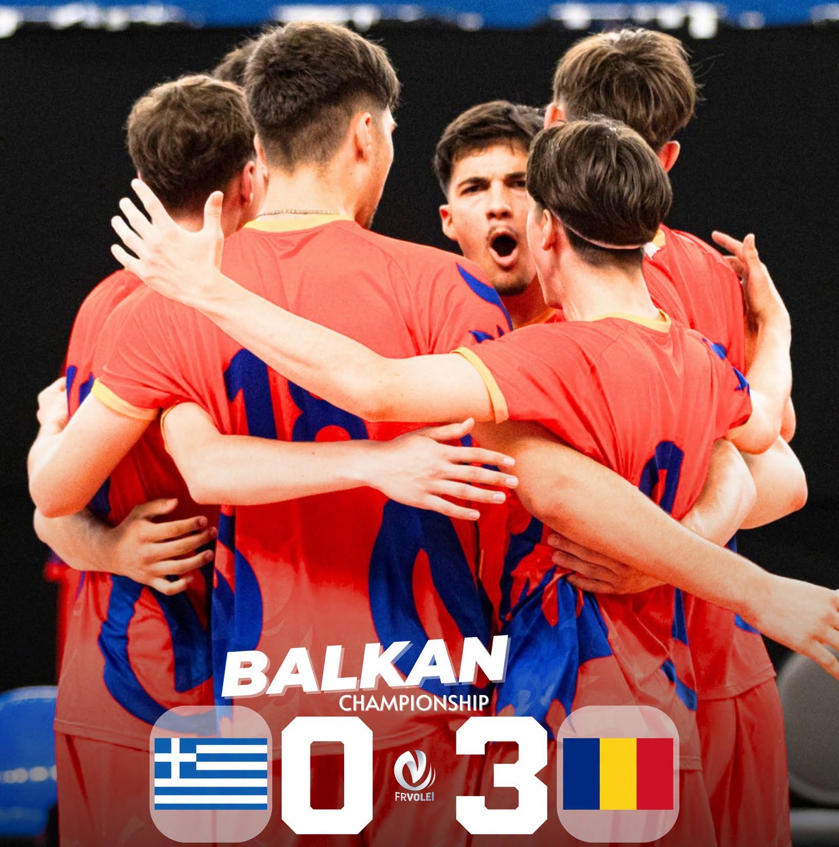 Romnia se claseaza pe locul cinci in Campionatul Balcanic U18 de volei masculin desfasurat la Podgorica
