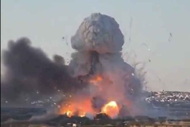 Scena dramatice la o fabrica de artificii din Malta dupa o explozie doi raniti