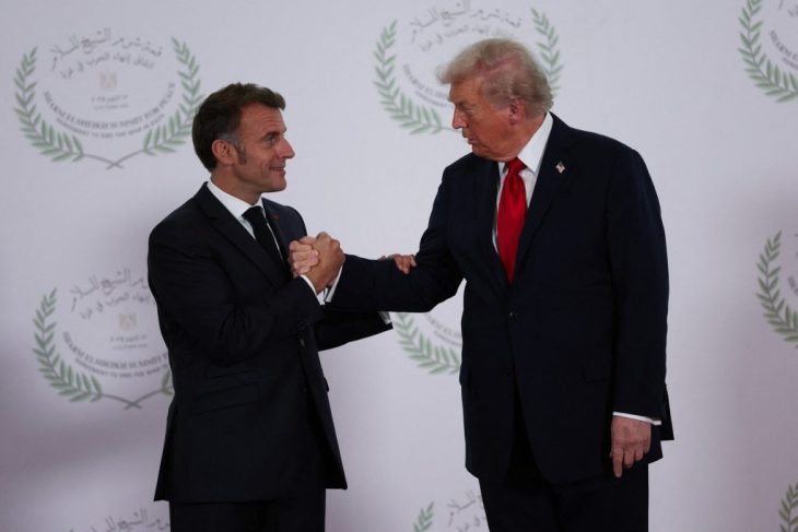 Trump il avertizeaza pe Macron inainte de summitul G7 amenintand cu tarife de 100 pentru vinuri