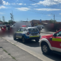 VIDEO Cum s a desfasurat accidentul de pe strada Plevnei din Cluj in care un motociclist a fost ranit dupa ce a fost lovit de o masina care facea viraj la stanga