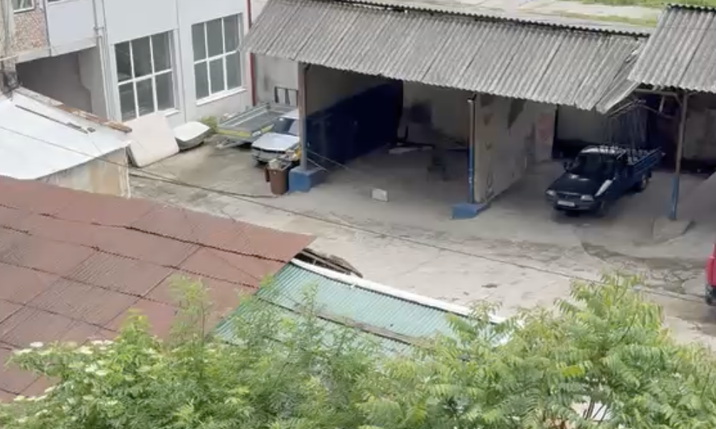 VIDEO Scene emotionante dintr o curte din Cluj Un caine latra ore in sir inchis intr un garaj A plans de dimineata pana seara