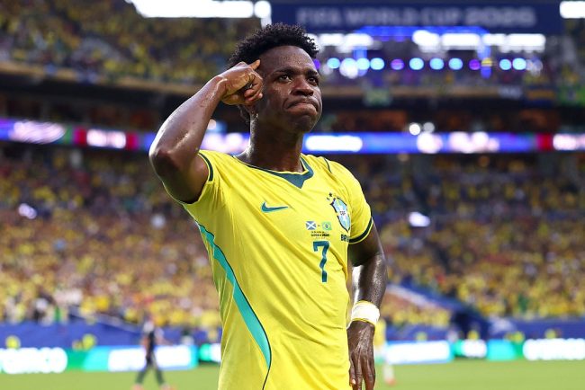 Vinicius a stralucit in partida cu Scoia Brazilianul ii solicita acum lui Ancelotti un cadou