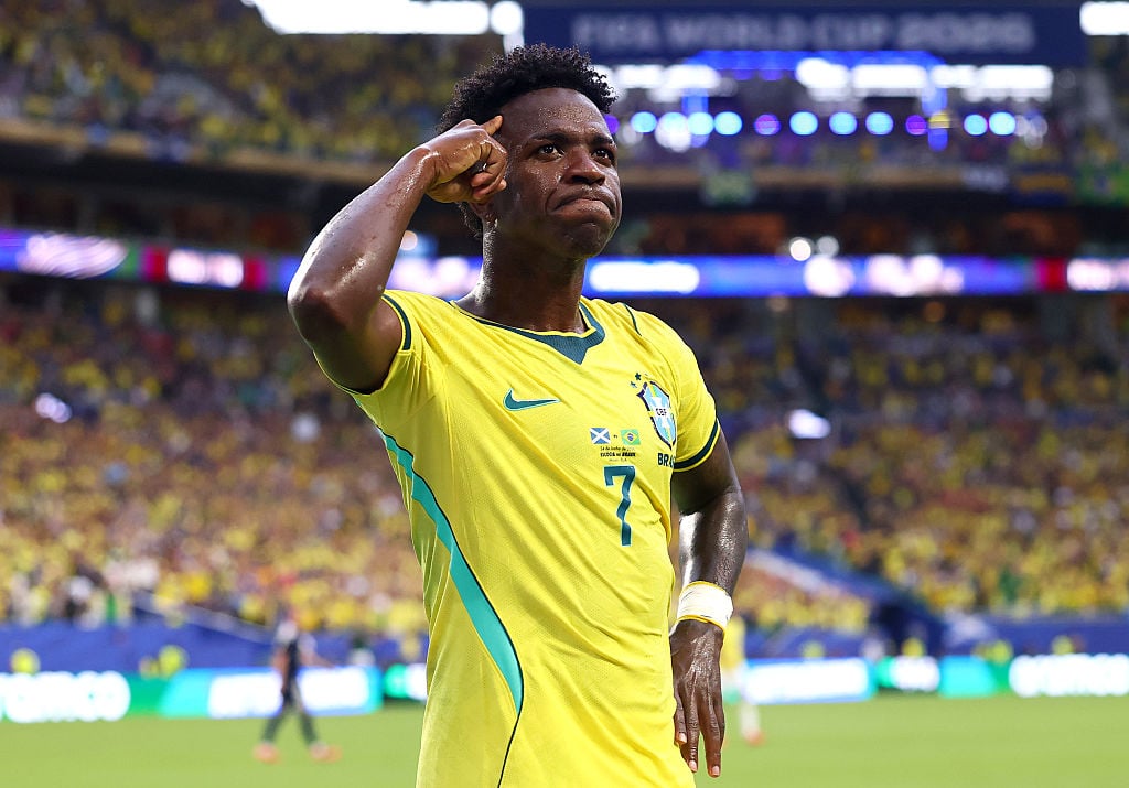 Vinicius a stralucit in partida cu Scoia Brazilianul ii solicita acum lui Ancelotti un cadou