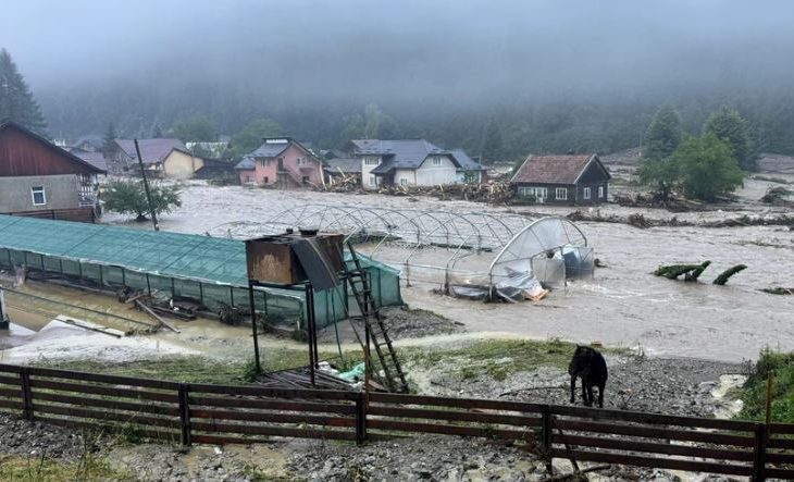 alerta de inundatii in cluj in acest weekend pe somesul mic si aries cod galben pentru viituri rapide torenti si scurgeri de pe versanti
