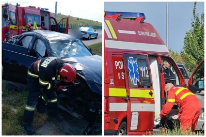 Cauza neașteptată a accidentului de la Cluj, pe A3: nu viteza și nici o manevră greșită a șoferului implicat.