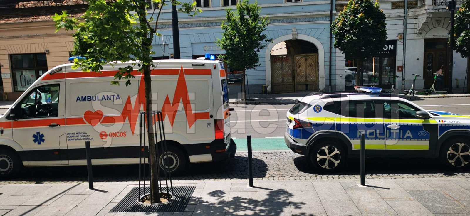 exclusiv video tragedie in centrul clujului o turista a fost gasita moarta pe strada regele ferdinand echipajele de interventie au fost chemate de urgenta