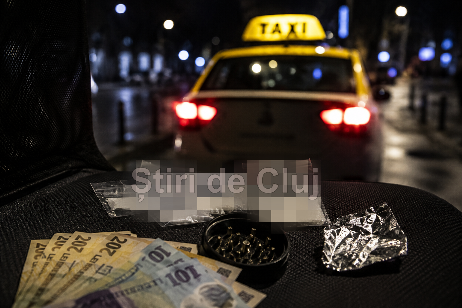taximetrist din cluj implicat intr o retea de trafic de droguri de mare risc dozele ar fi fost transportate cu taxiul si vandute pentru sume intre 200 si 3000 de lei