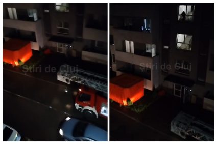 video exclusiv alerta in florest echipaje de pompieri si politie intervin la un clujean dificil discuta cu politistii cu ironii