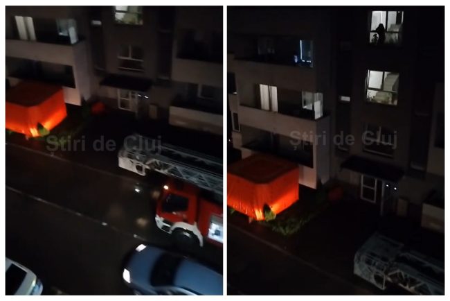 video exclusiv alerta in florest echipaje de pompieri si politie intervin la un clujean dificil discuta cu politistii cu ironii