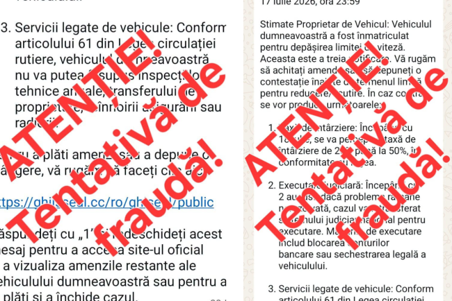 Atentie clujeni Un mesaj aparent provenit de la politie va poate goli contul bancar in cateva minute Iata cum sa identificati capcana