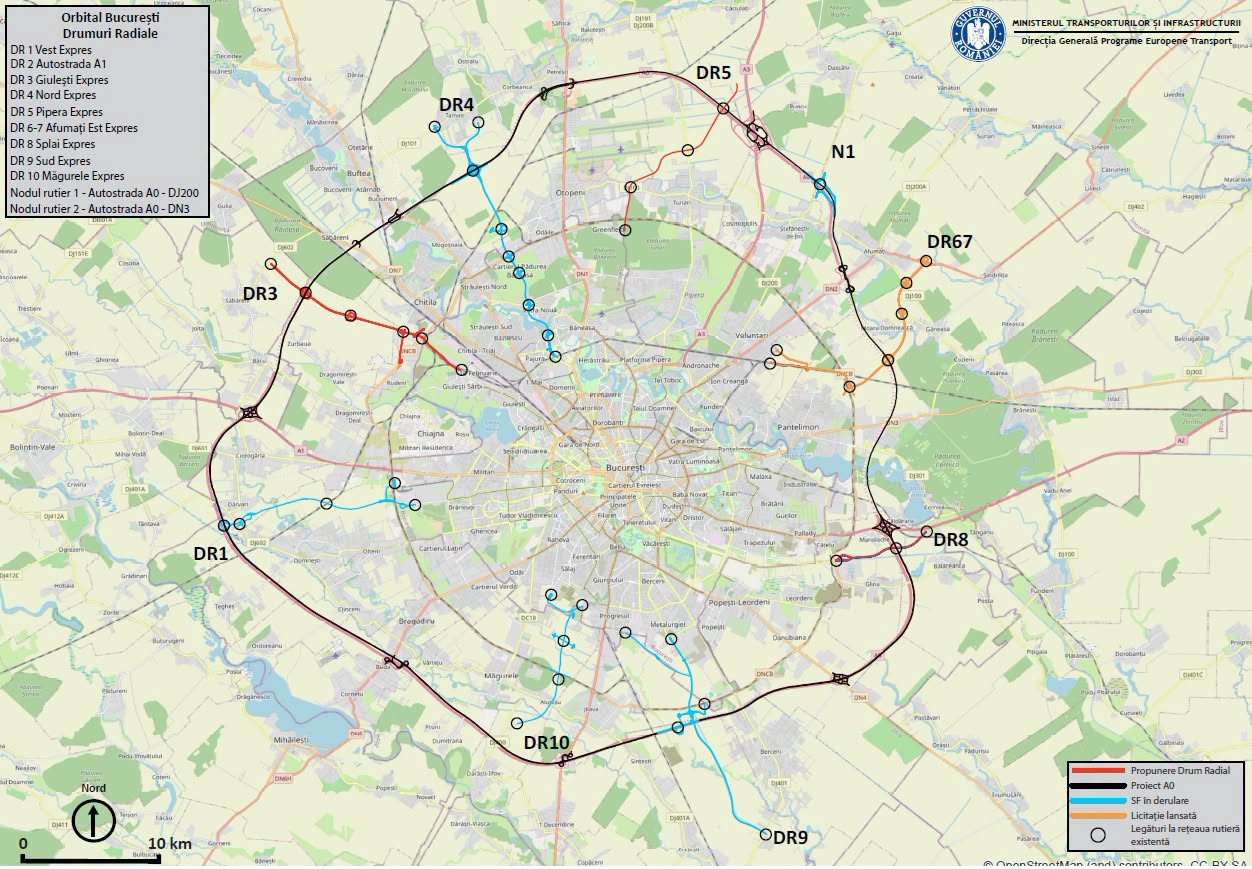 Bucuresti Un nou drum modern cu cate doua benzi pe sens va lega Bulevardul Timisora de Autostrada A0