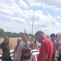 Calarasi Acident intre un autocar cu 60 de pasageri si un camion 12 raniti si activarea Planului Roju