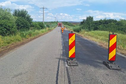 Drum important între Cluj și Alba, în construcție! Consiliul Județean Cluj modernizează sectorul DJ 107F Luncani pentru o circulație mai sigură.
