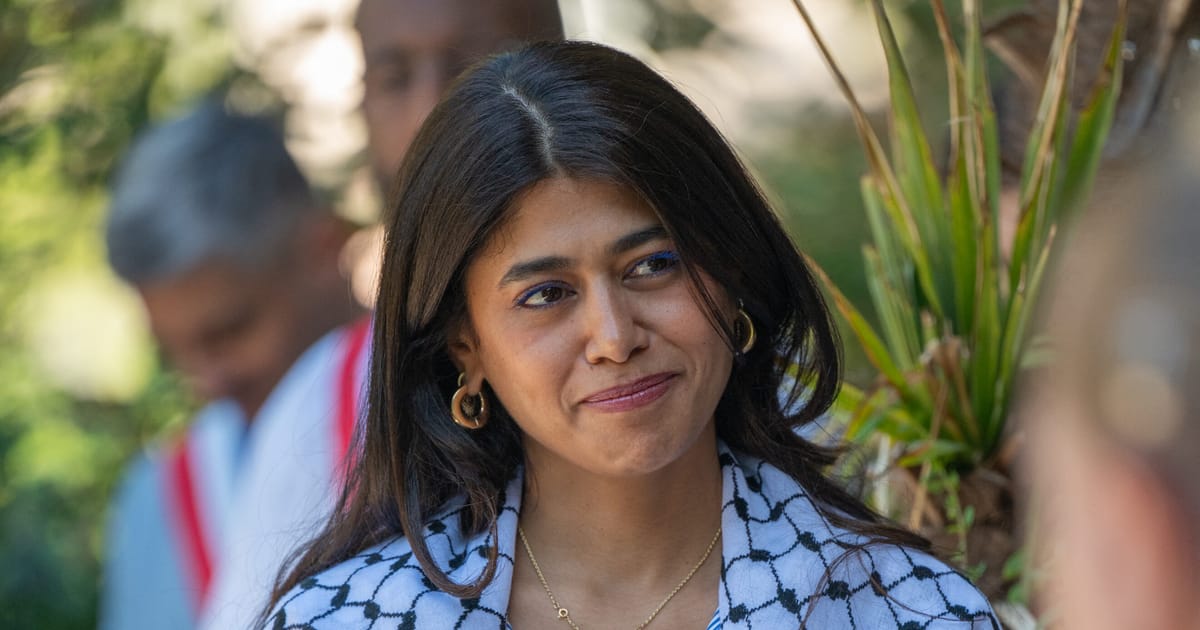 Europarlamentara de stanga Rima Hassan sustine ca procesul sau pentru terorism urmareste sa reduca la tacere vocile pro palestiniene