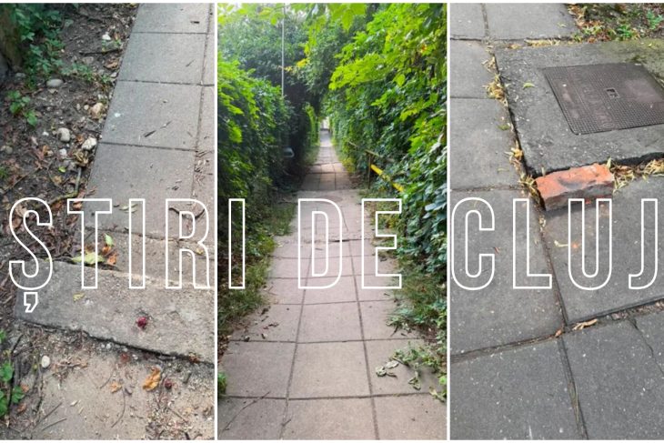 FOTO Locuitorii din zona Cetatuie trag din nou un semnal de alarma aleea Galileo Galilei si scarile de acces tot mai deteriorate Primaria este criticata cu severitate
