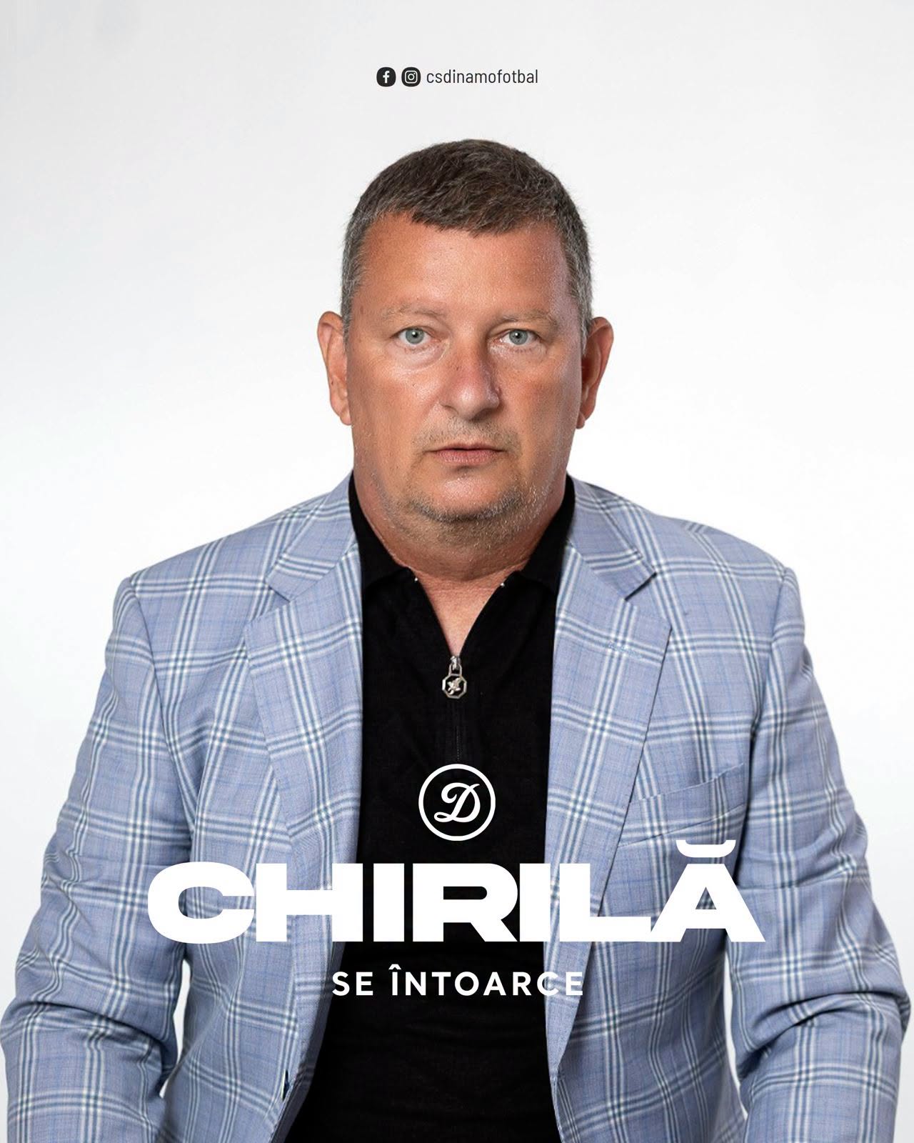 Ionut Chirila a fost desemnat noul antrenor principal al CS Dinamo