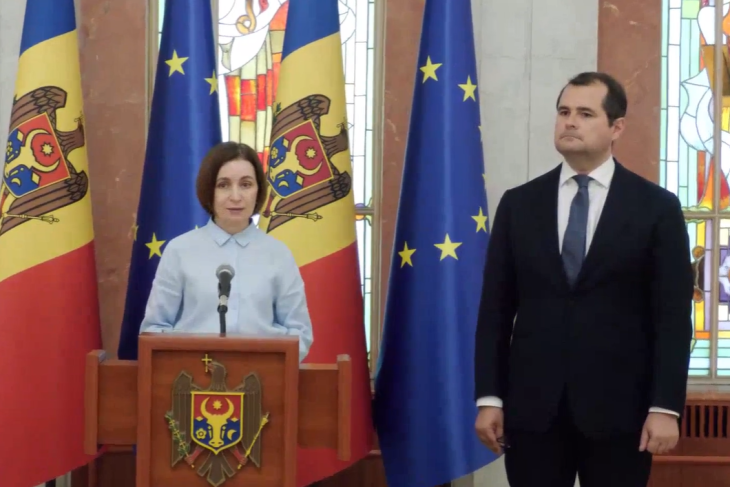 Maia Sandu l a desemnat pe Vasile Tofan in functia de prim ministru al Republicii Moldova Tofan Avem multe de realizat