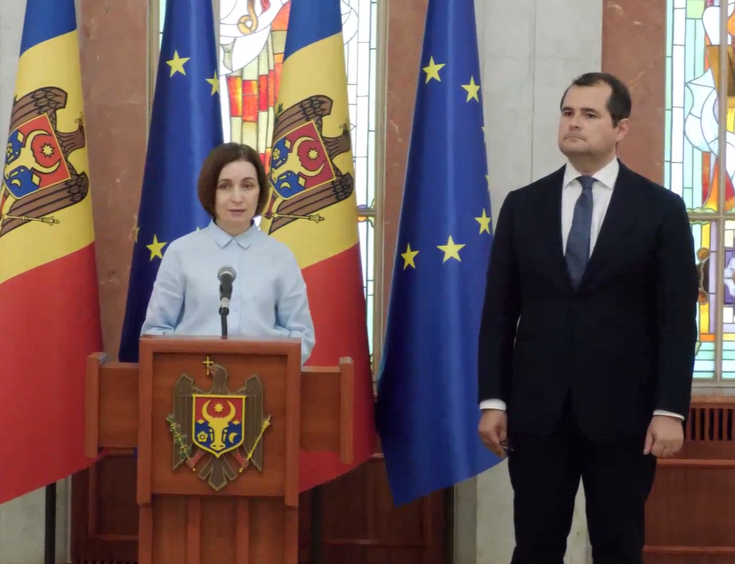 Maia Sandu l a desemnat pe Vasile Tofan in functia de prim ministru al Republicii Moldova Tofan Avem multe de realizat