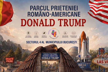 NASA, Hollywood și Donald Trump, în același parc din București: Daniel Băluță a prezentat proiectul.