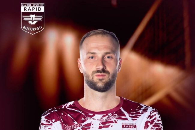 Rapid Bucuresti transfera un jucator canadian de volei cu experienta in campionatele din Europa si Asia