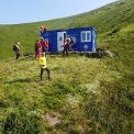 Refugiul din Saua Sugarilor a fost avariat de furtuna inainte de inaugurare DSU anunta interventii suplimentare