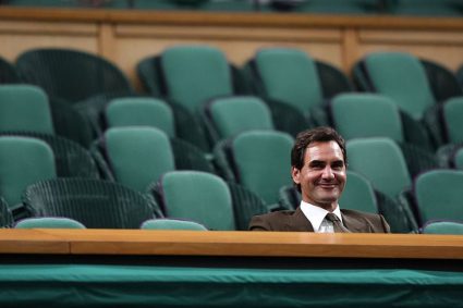 Roger Federer a captat toate privirile la Wimbledon! Imaginea care a devenit virală în câteva minute