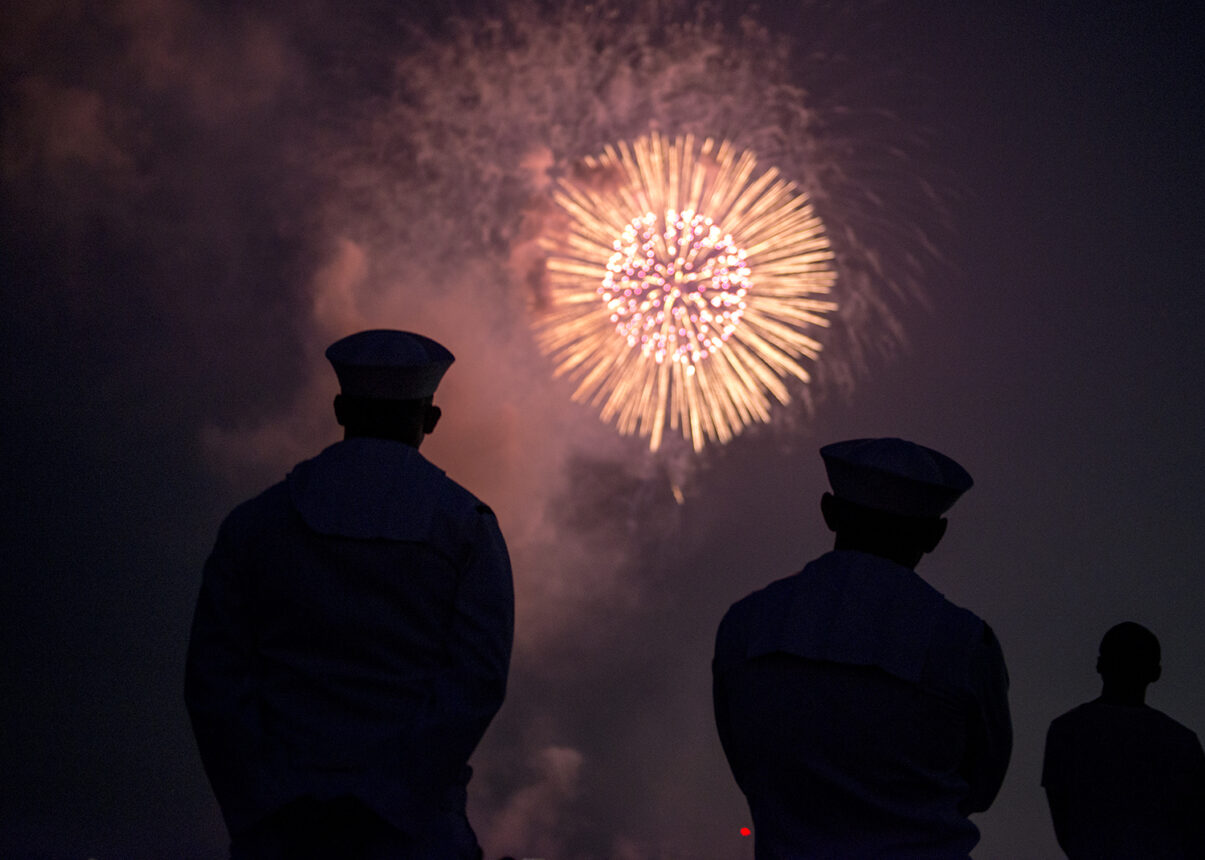 SUA au celebrat 250 de ani de independenta in caldura Trump vremea nu i a descurajat pe americani sa iasa afara