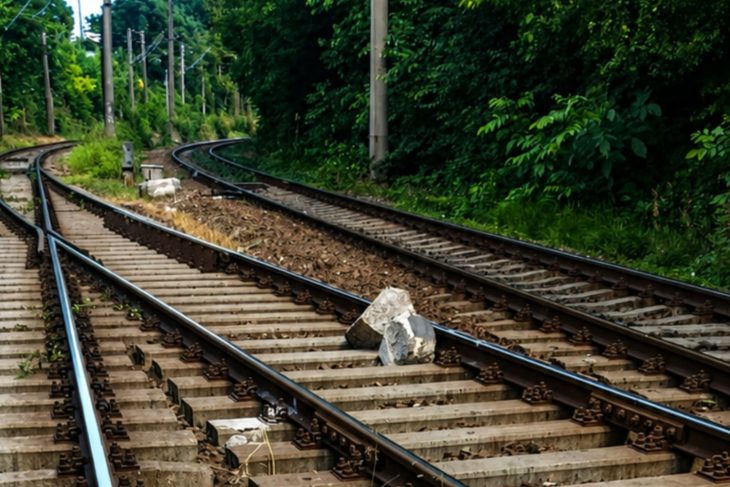 Un obstacol a afectat circulatia trenurilor in Constanta