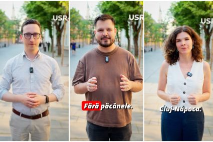 VIDEO. USR Cluj propune interzicerea automatelor de joc din cartiere. Proiectul de restricționare a jocurilor de noroc a fost prezentat spre consultare publică.
