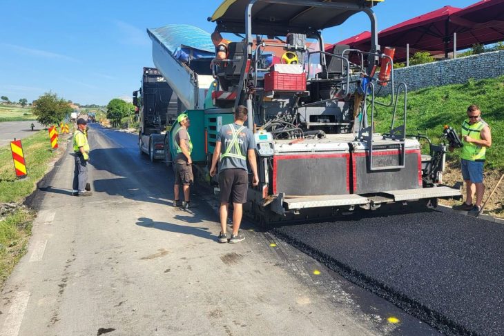 Vesti bune pentru soferii din Cluj Se lucreaza intens la drumul Turda Ploscos care conecteaza la Salina Turda