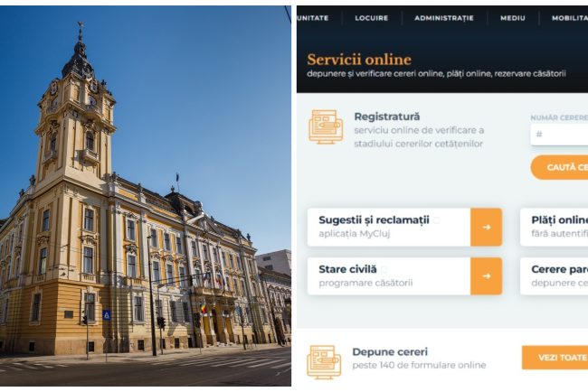 Viceprimarul Dan Tarcea ii indeamna pe clujeni sa evite aglomeratia Peste 300 de servicii ale Primariei Cluj Napoca pot fi accesate online VIDEO