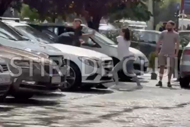 exclusiv video politia cluj s a sesizat de sine stator dup ce stiri de cluj a publicat imaginile cu altercatia din sigma center unde s au folosit bate pumni si picioare