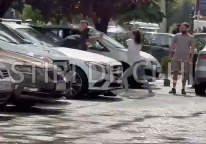 exclusiv video politia cluj s a sesizat de sine stator dup ce stiri de cluj a publicat imaginile cu altercatia din sigma center unde s au folosit bate pumni si picioare